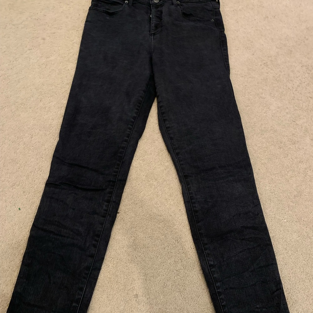 Button Fly Curve Love Skinny Jeans
